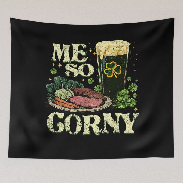 Item preview, Me So Corny Beer Corned Beef And Cabbage St Patrick's Day designed and sold by Patchina.