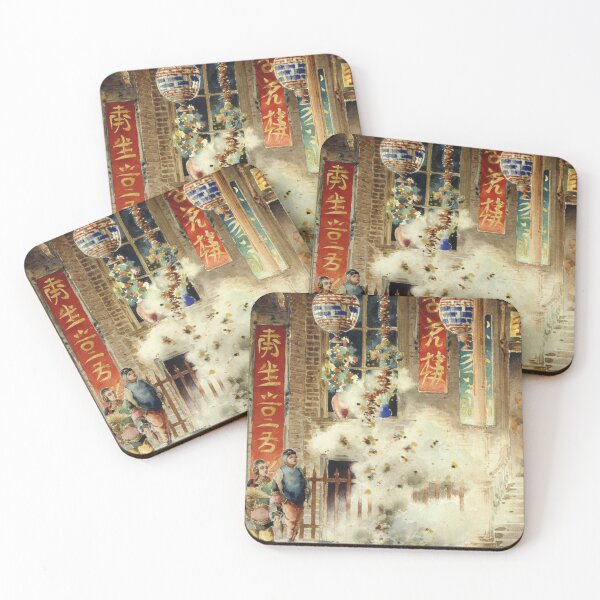 Item preview, Chinatown New Year Celebration, Robt. Blum designed and sold by Henry Nelson Design.