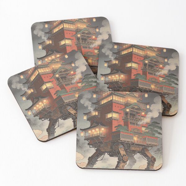 Item preview, Wandering ancient bathhouse in the Japanese mist designed and sold by floatingedge.
