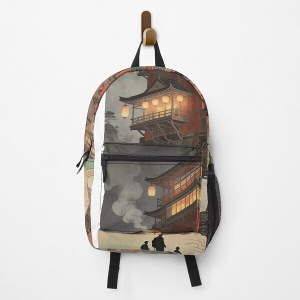 Item preview, Wandering ancient bathhouse in the Japanese mist designed and sold by floatingedge.