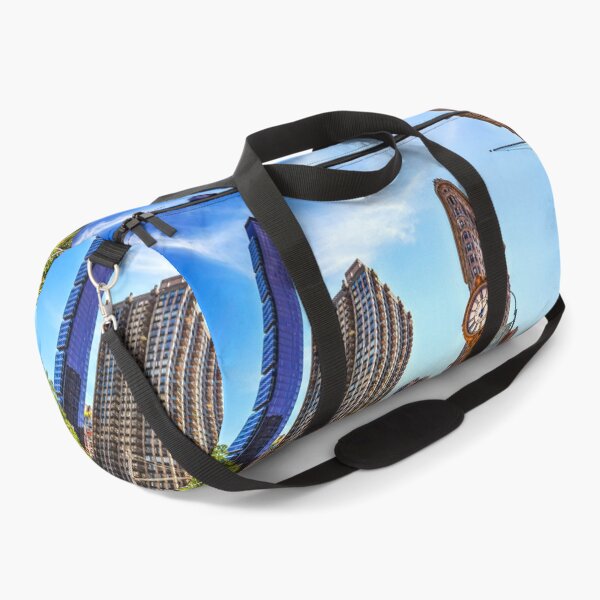 Item preview, Flatiron Building and Fifth Avenue Clock, NYC Cityscape designed and sold by Paul Thompson Photography.