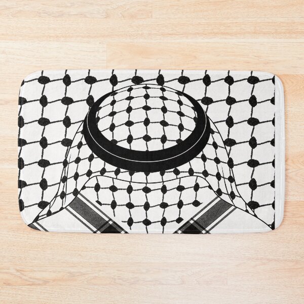Item preview, Black Traditional Keffiyeh Pattern designed and sold by AbstractAcid.