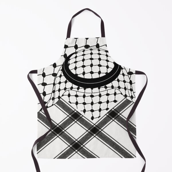 Item preview, Black Traditional Keffiyeh Pattern designed and sold by AbstractAcid.