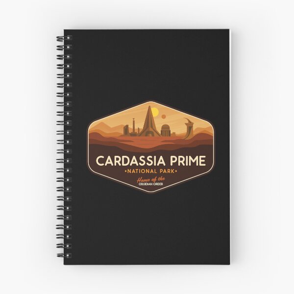 Item preview, Cardassia Prime National Park – Sci Fi Vintage Badge Art designed and sold by magrodanny.