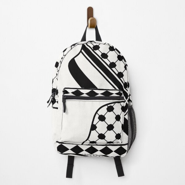 Item preview, Bold Black Keffiyeh Textile Pattern designed and sold by AbstractAcid.