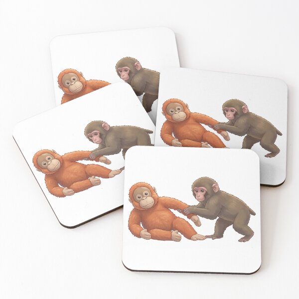 Item preview, Baby Punch Monkey, Cute Monkey Plush designed and sold by minlik.
