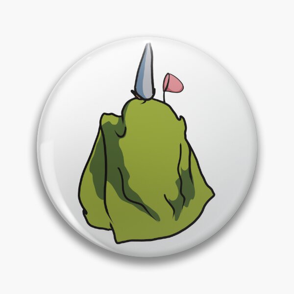 Item preview, Crawly the Wizard Gnome Illustration – Green Blanket Meme Art, Viral Internet Character Sticker designed and sold by StickemandPeel.