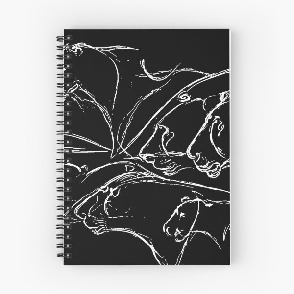 Item preview, Neolithic lions and bears cave  cave art from Lascaux loire valley France  designed and sold by bluefrog.