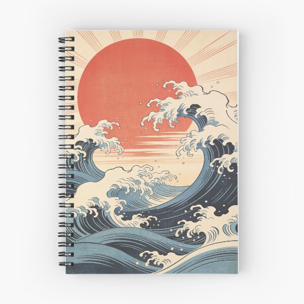 Item preview, The Great Wave Before the Red Sun designed and sold by floatingedge.