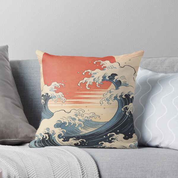 Item preview, The Great Wave Before the Red Sun designed and sold by floatingedge.