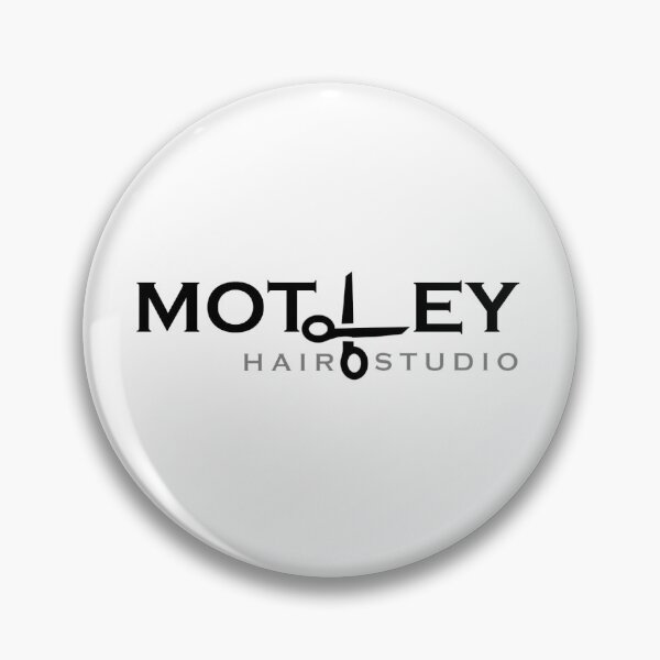Item preview, Motley Hair Studio black & gray logo designed and sold by MotleyHair.