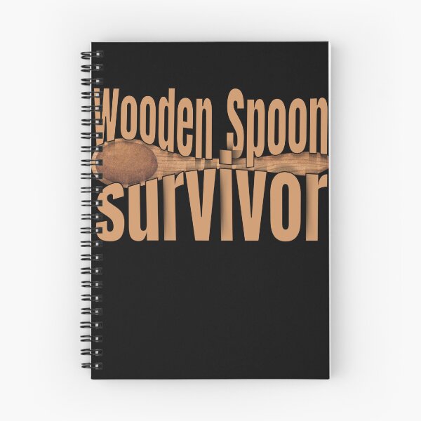 Item preview, Funny Retro Wooden Spoon Survivor   designed and sold by CasmariaOnlineShop -.