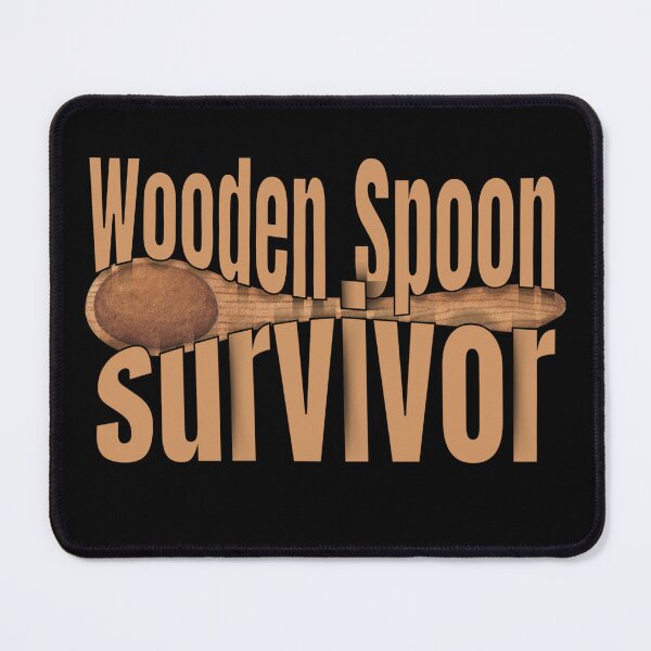 Item preview, Funny Retro Wooden Spoon Survivor   designed and sold by CasmariaOnlineShop -.