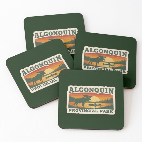 Item preview, Algonquin Park Vintage Travel Sticker (Moose) designed and sold by Collector's Collections.