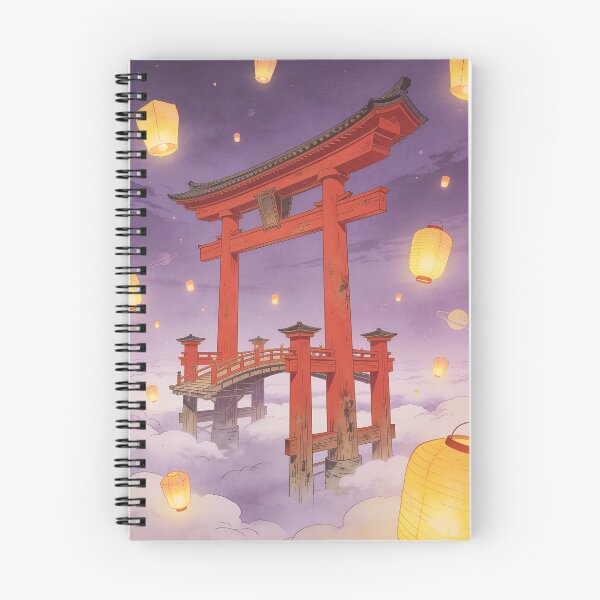 Item preview, Floating Torii gate in the lantern sky designed and sold by floatingedge.