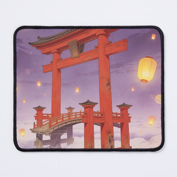Item preview, Floating Torii gate in the lantern sky designed and sold by floatingedge.