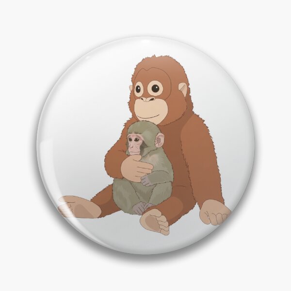 Item preview, Baby Monkey Punch, Abandonment Monkey, Emotional Support designed and sold by minlik.
