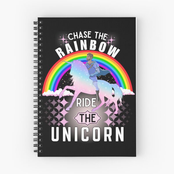 Item preview, Chase the Rainbow, Ride the Unicorn Lover Girls Women Gift Unicorn  designed and sold by CasmariaOnlineShop -.