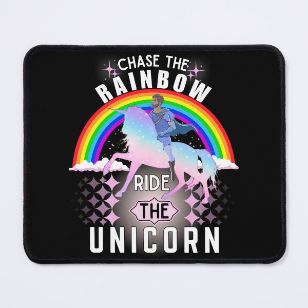 Item preview, Chase the Rainbow, Ride the Unicorn Lover Girls Women Gift Unicorn  designed and sold by CasmariaOnlineShop -.