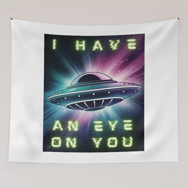 Artikelvorschau, UFO-Alieninvasion entworfen und verkauft von Vivid Art Zone.