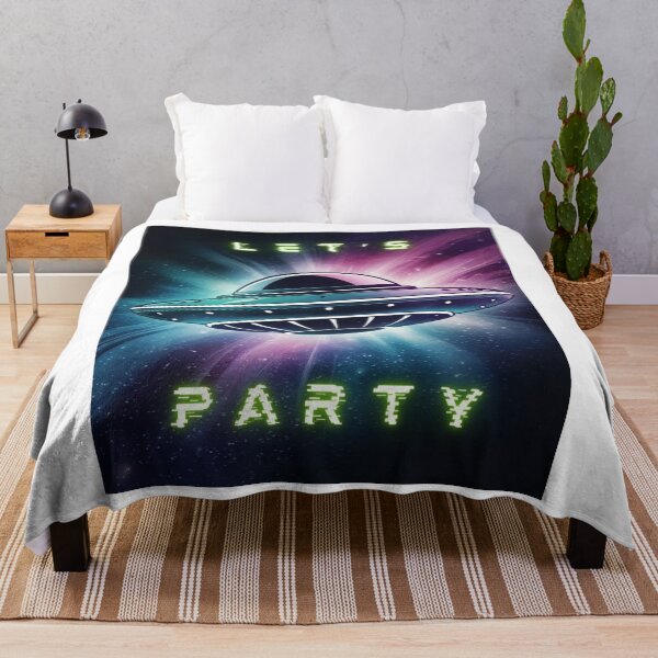 Item preview, Let's party with Aliens designed and sold by Vivid Art Zone.