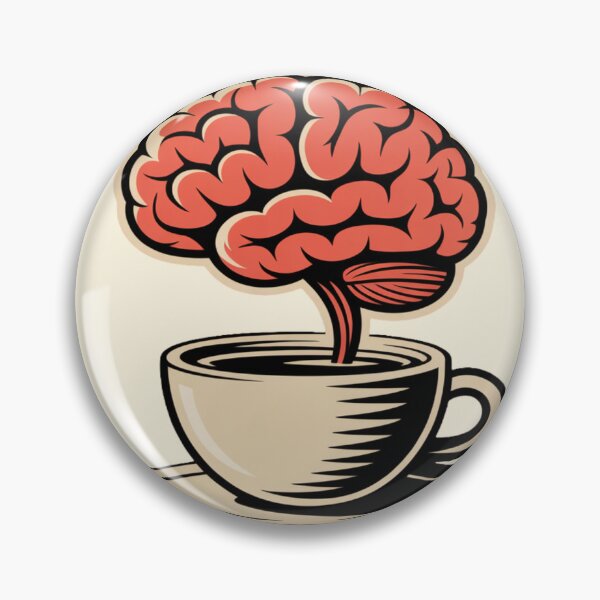 Item preview, Vintage Coffee Brain Creative Energy Concept designed and sold by ItzLacarth.