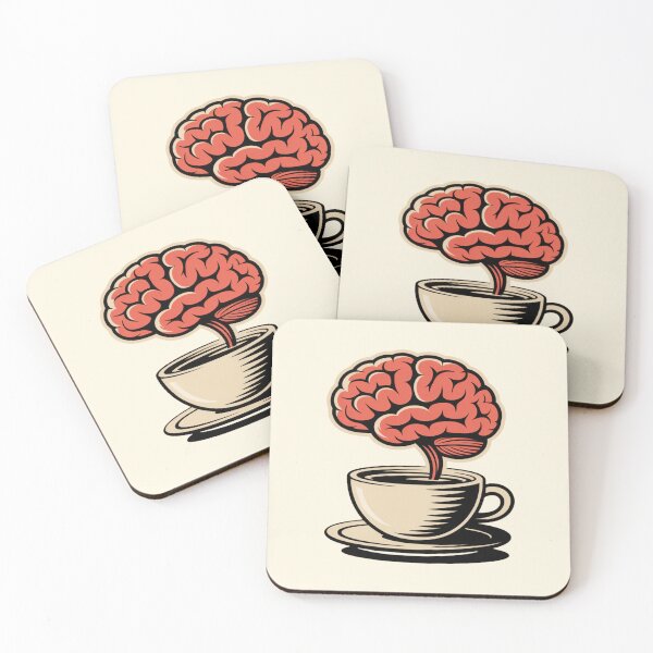 Item preview, Vintage Coffee Brain Creative Energy Concept designed and sold by ItzLacarth.