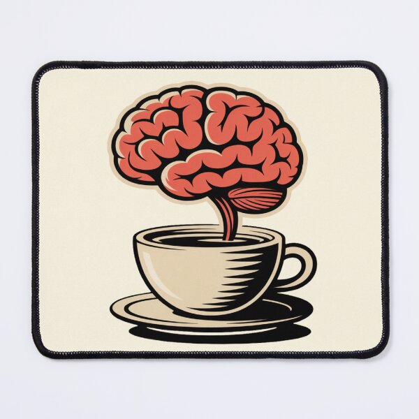 Item preview, Vintage Coffee Brain Creative Energy Concept designed and sold by ItzLacarth.