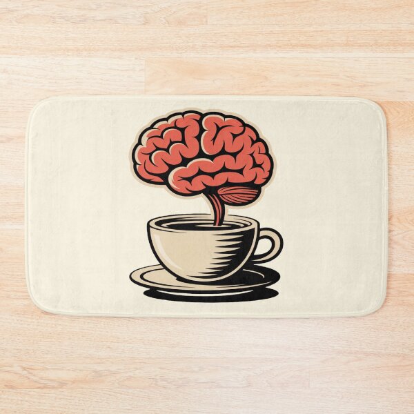Item preview, Vintage Coffee Brain Creative Energy Concept designed and sold by ItzLacarth.