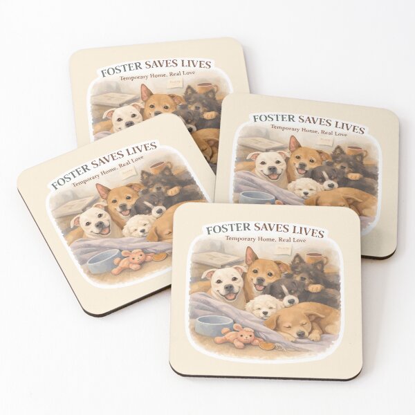 Item preview, FOSTER SAVES LIVES – Temporary Home, Real Love designed and sold by Tiny Joy World.