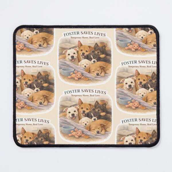 Item preview, FOSTER SAVES LIVES – Temporary Home, Real Love designed and sold by Tiny Joy World.