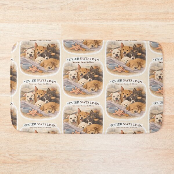 Item preview, FOSTER SAVES LIVES – Temporary Home, Real Love designed and sold by Tiny Joy World.