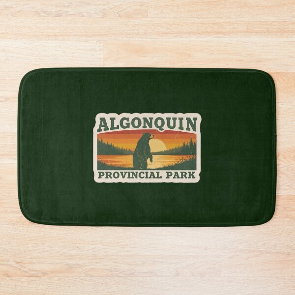 Item preview, Algonquin Park Vintage Travel Sticker (Black Bear) designed and sold by Collector's Collections.
