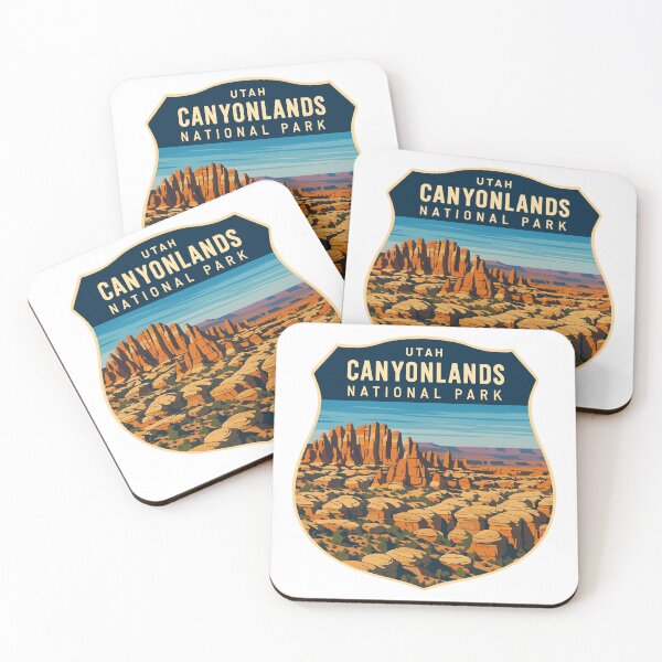 Item preview, Canyonlands National Park Utah Retro Badge designed and sold by Ismeal Von.