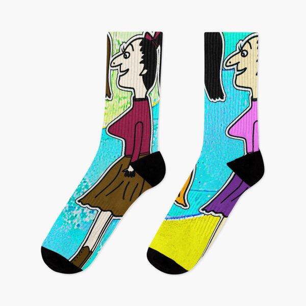 Item preview, "Stylized Cartoon Women in Colorful Outfits" designed and sold by nighttime1990.