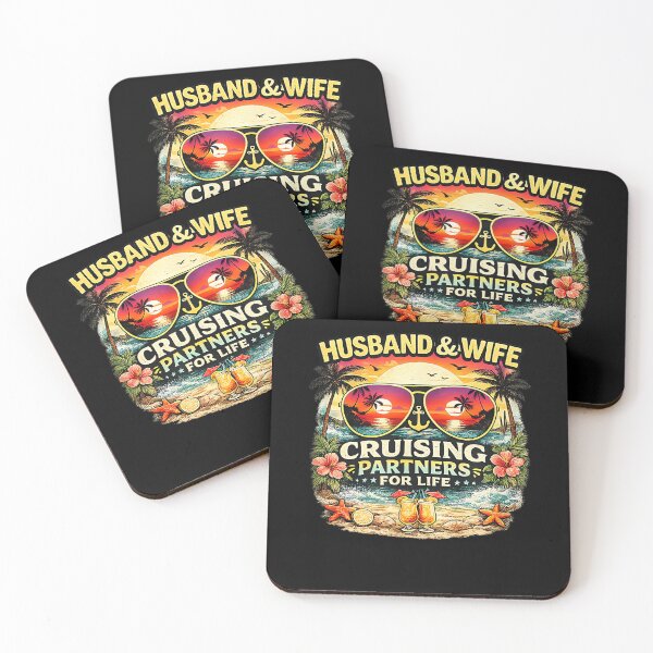 Item preview, Husband and Wife Cruising Partners for Life designed and sold by JamesARager.