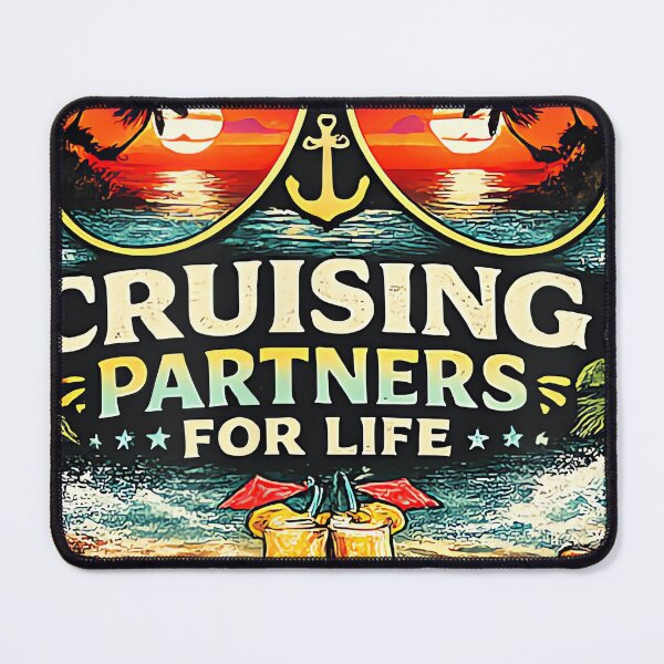 Item preview, Husband and Wife Cruising Partners for Life designed and sold by JamesARager.