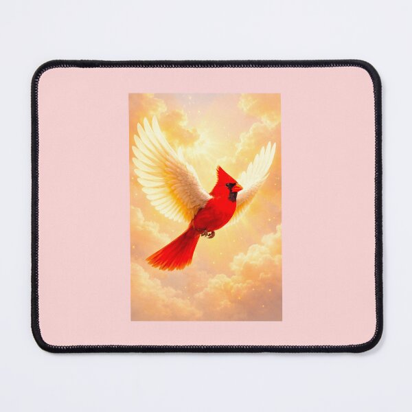 Item preview, Cardinal with Angel Wings designed and sold by Vermont Gifts and Art.