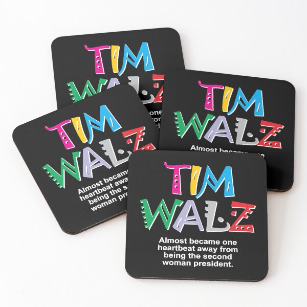 Item preview, Tim Walz almost became one heartbeat away from being the second woman president. designed and sold by Allen Peterson.