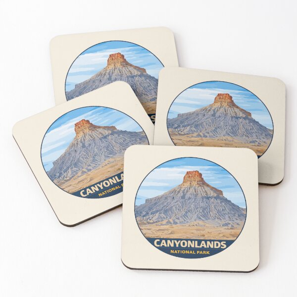 Item preview, Canyonlands National Park Utah Retro Design designed and sold by Gideon Emmerich.