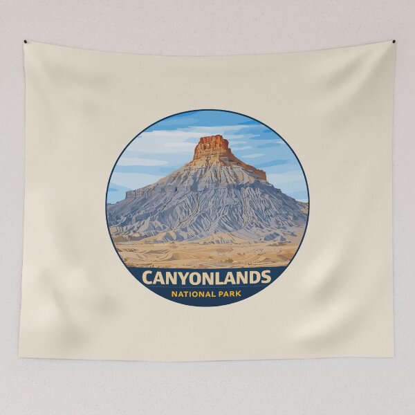 Item preview, Canyonlands National Park Utah Retro Design designed and sold by Gideon Emmerich.