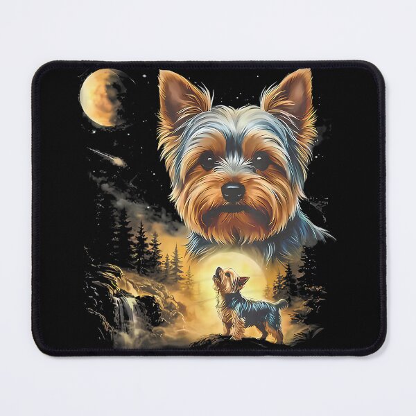 Item preview, Yorkie Howling to The Moon Vintage designed and sold by JamesARager.