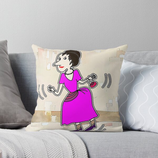 Item preview, "Whimsical Dancing Woman in Pink Dress" designed and sold by nighttime1990.