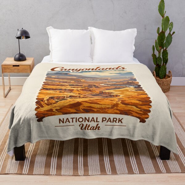 Item preview, Canyonlands National Park Moah Utah Retro Badge designed and sold by Gideon Emmerich.