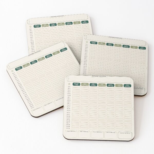 Item preview, Ramadan 30-Day Charity & Ibadah Tracker | Islamic Planner Wall Art designed and sold by Goodieesss.
