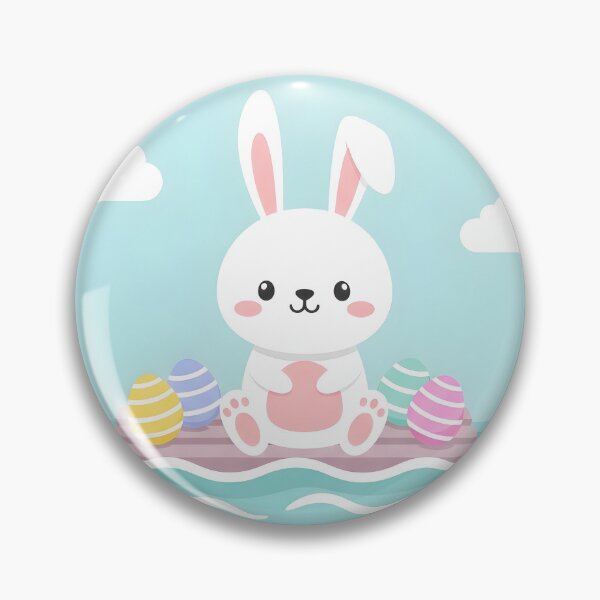 Item preview, Relax, Hop, Repeat – Floating Bunny Easter Illustration designed and sold by Sea Gem.