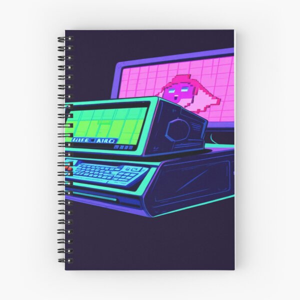 Item preview, Retro Futuristic Computer Cyberpunk Pixel Concept designed and sold by ItzLacarth.
