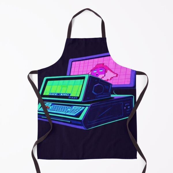Item preview, Retro Futuristic Computer Cyberpunk Pixel Concept designed and sold by ItzLacarth.