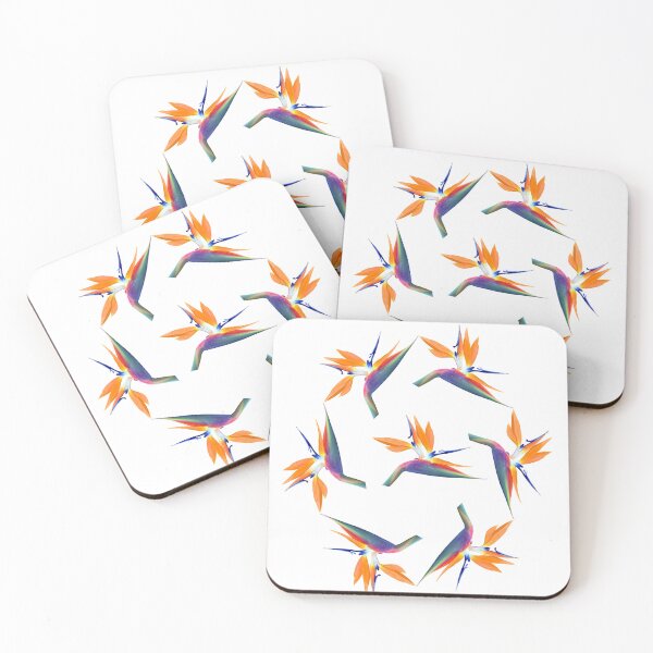 Item preview, Bird of Paradise flower circle pattern  designed and sold by Peter Etchells.