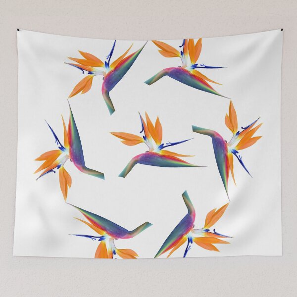 Item preview, Bird of Paradise flower circle pattern  designed and sold by Peter Etchells.